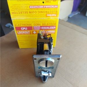 Electronic Coin Selector Arcade Video Game Coin Mechanism